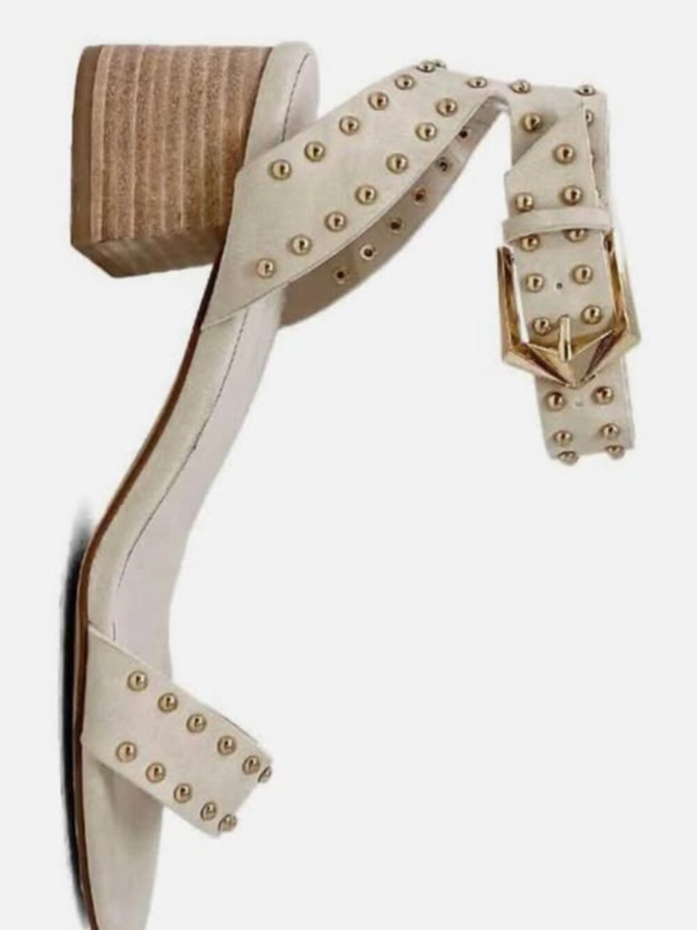 NEW Hayes Heeled Sandal In Nude